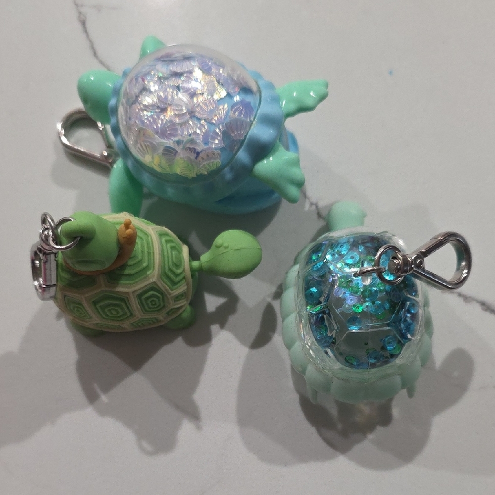 Set Of 3 Turtle BBW Pocketbac Holders